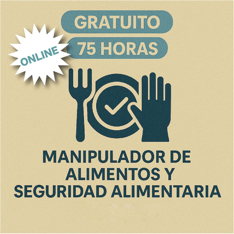 HOTR0046 Manipulador de alimentos y seguridad alimentaria. Online